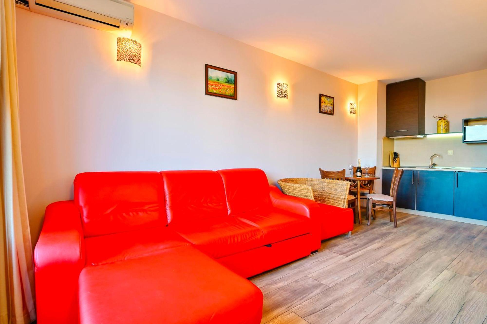 Luxury Apartment Zlatna Kotva Golden Sands Bagian luar foto