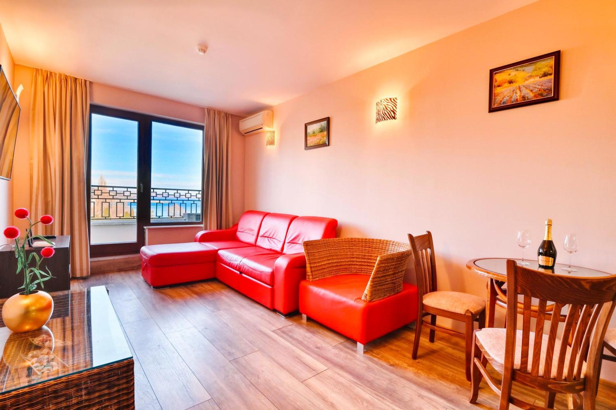 Luxury Apartment Zlatna Kotva Golden Sands Bagian luar foto